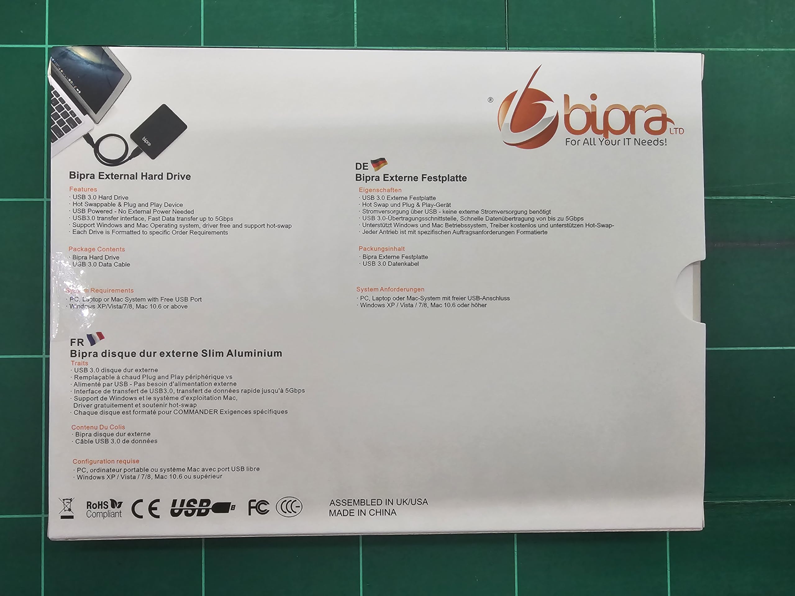 Amazon.com: Bipra 500Gb 500 Gb 2.5 Inch External Hard Drive